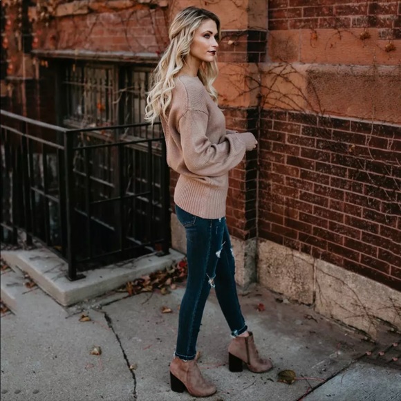 5⭐️Fave Sexy Soft Open Tie Back Sweater - Picture 4 of 4